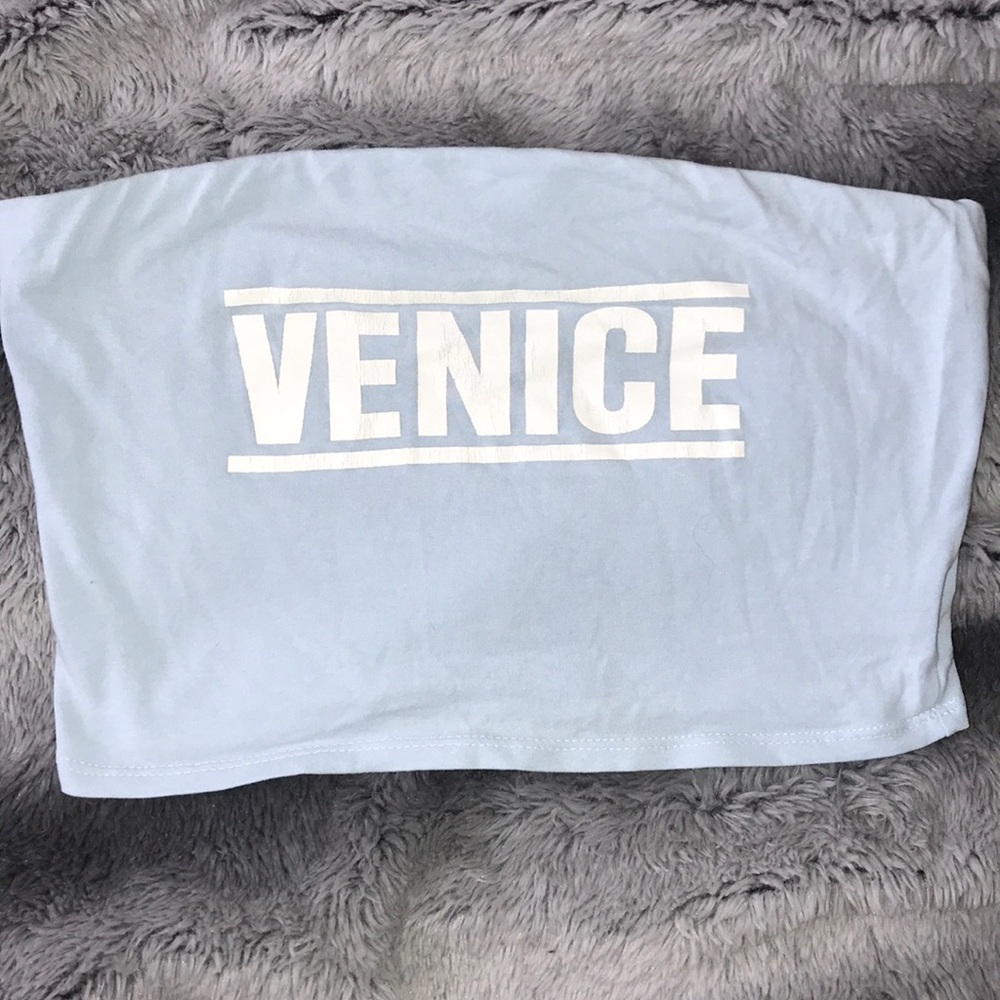 L.A. Hearts Blue Venice Tube Top